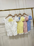 Cotton Square Neck Frill Tops